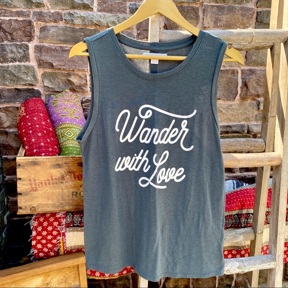 🆕🆕✨SPIRITUAL GANGSTER WANDER W/LOVE CHAKRA TANK - Picture 3 of 8